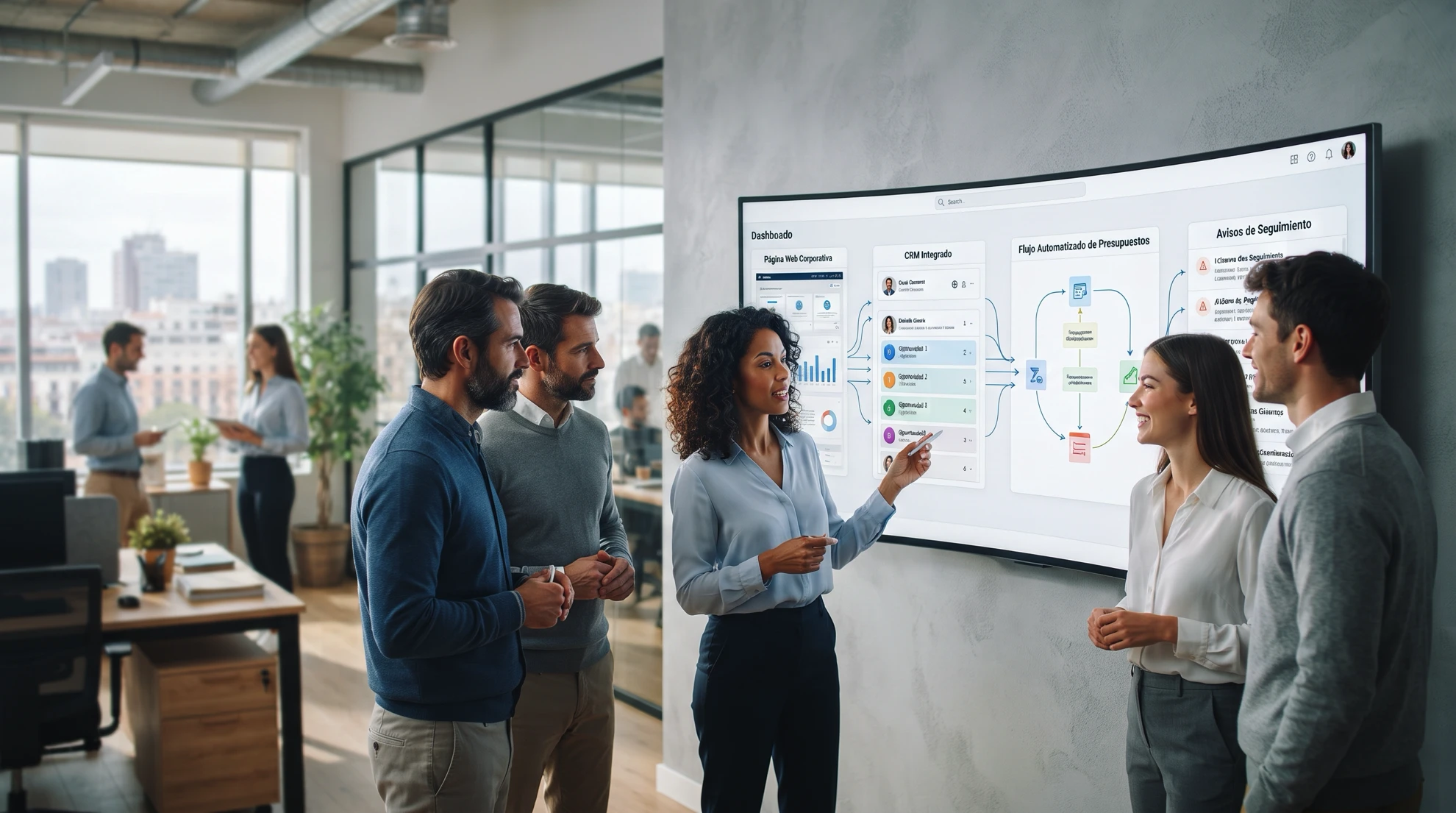 De una web corporativa a una herramienta comercial: las integraciones que automatizan contactos, presupuestos y seguimiento